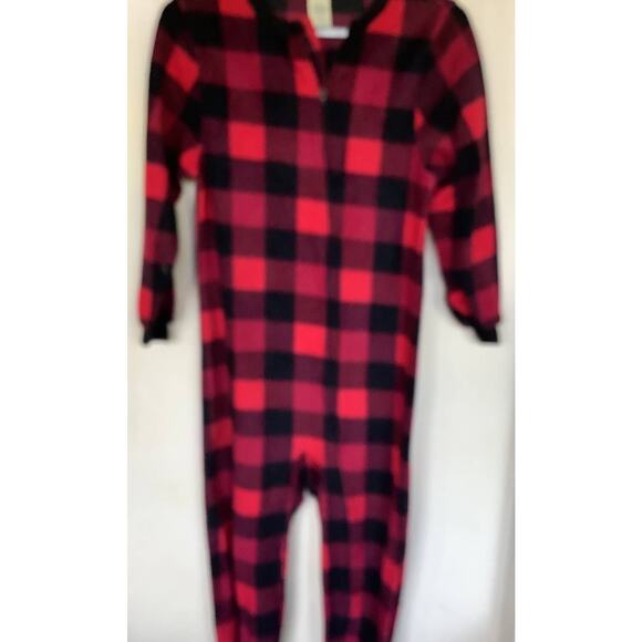 Girl's one-piece Flannel pajamas 10/12 - Picture 2 of 2